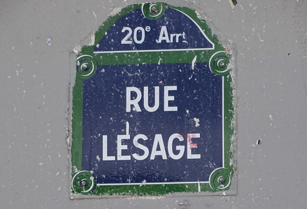 IDF Paris 20ème Rue Lesage 06