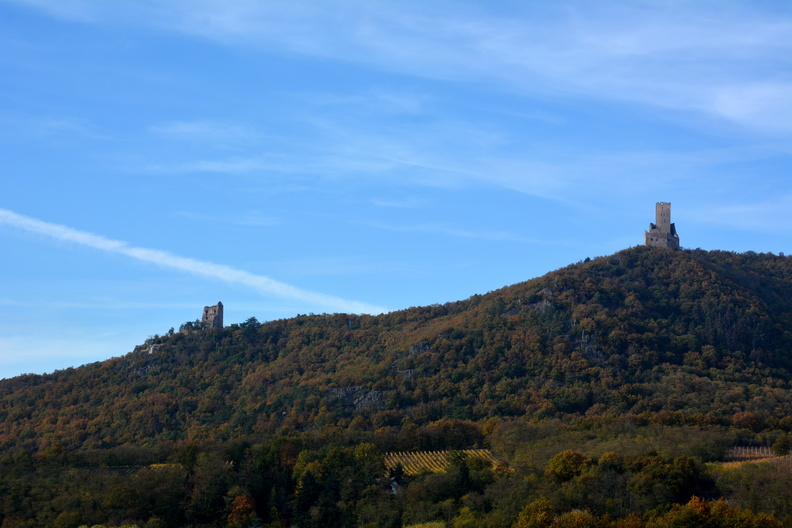 Alsace Scherwiller Château de l'Ortenbourg  et du Ramstein.jpg