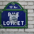 IDF Paris 13ème Rue du Loiret