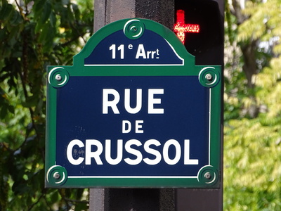 IDF Paris  11ème Rue Crussol