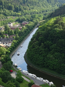 Lutzelbourg Vue sur Canal de la Marne au Rhin 06