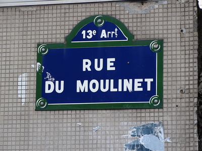 IDF Paris 13ème Rue du Moulinet