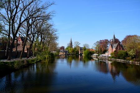  Minnewater Lac d'amour Bruges