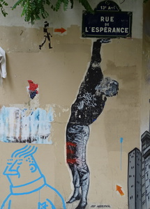 Jef Aérosol_Street-Art_Rue de l'Espérance