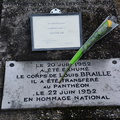 Coupvray Tombe de Louis Braille 02