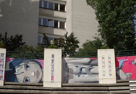 IDF Paris 20ème Parc de Belleville 02