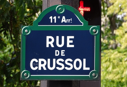 IDF Paris  11ème Rue Crussol
